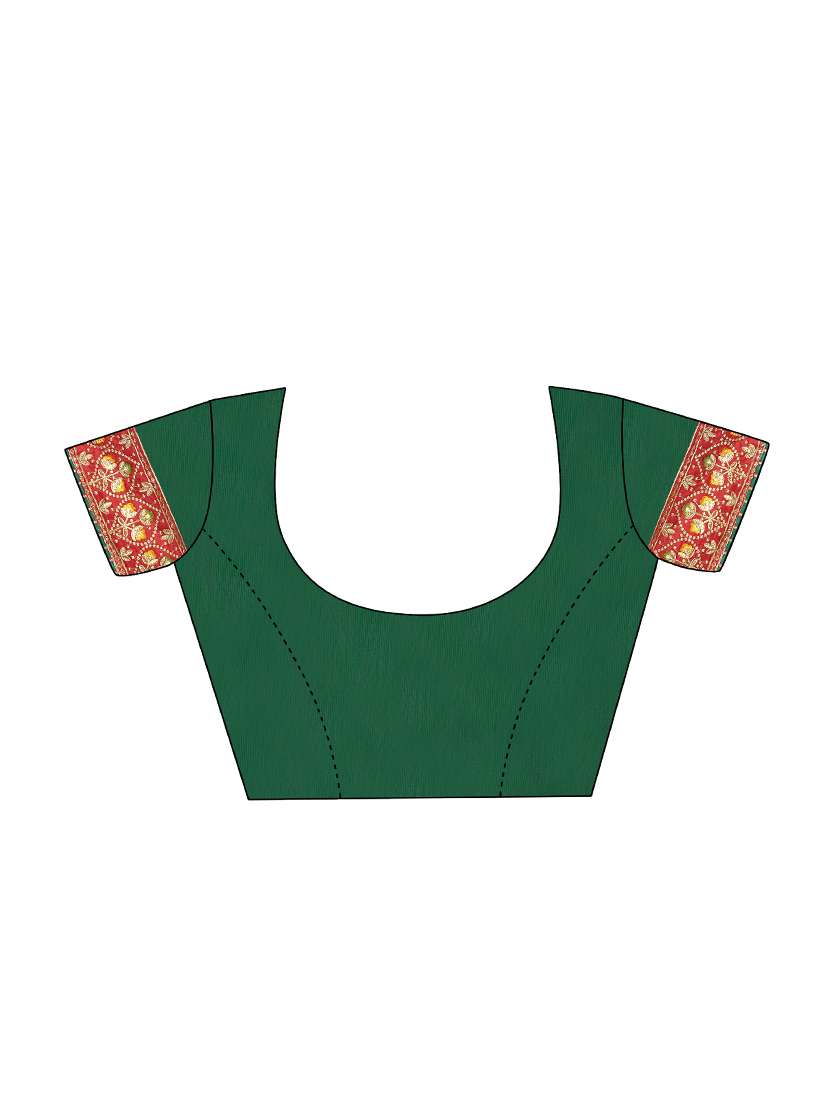 embroidered saree with blouse - 19371876 -  Standard Image - 3