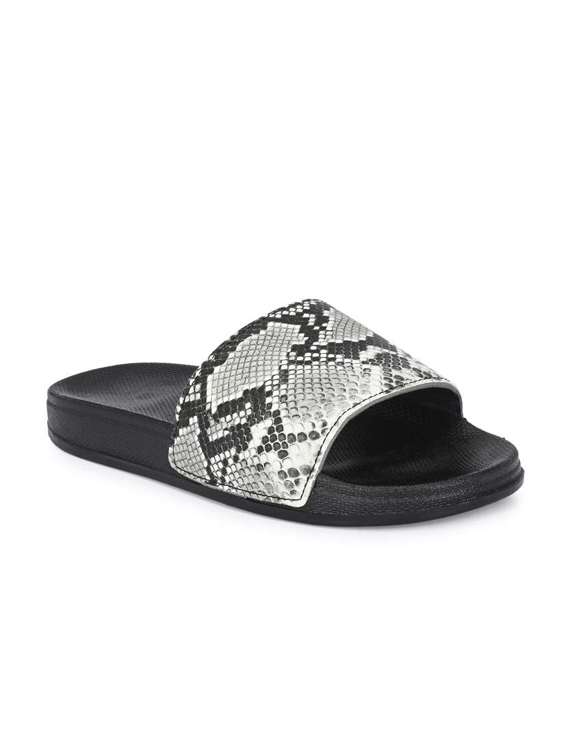 animal print slip on flip flop - 19382201 -  Zoom Image - 0