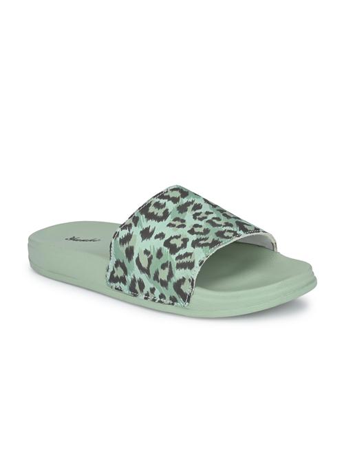 animal print slip on flip flop - 19382206 -  Standard Image - 0