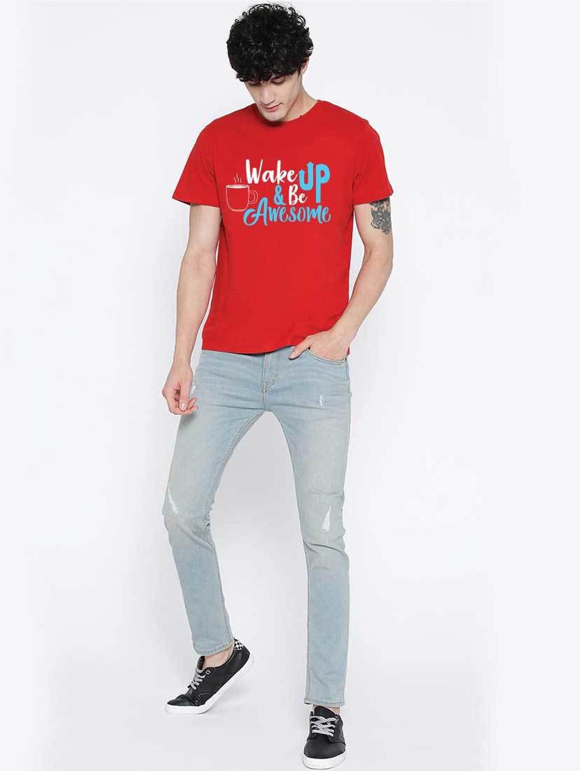men round neck front print sweatshirt - 19385695 - Standard Image - 3