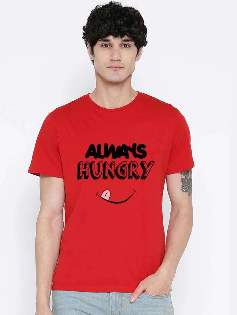 men round neck front print sweatshirt - 19385725 - Zoom Image - 0