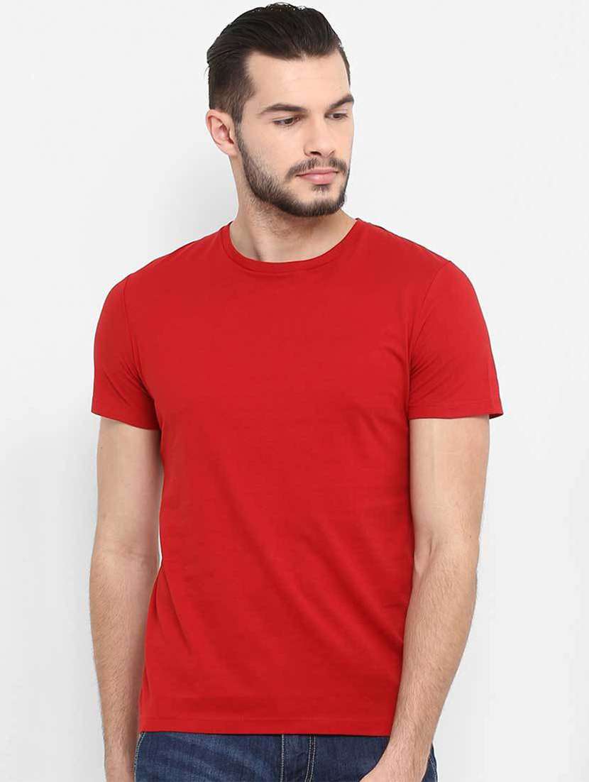 men round neck solid sweatshirt - 19385728 - Zoom Image - 0
