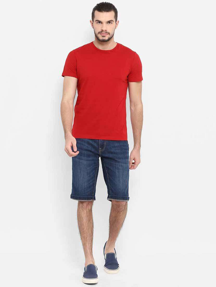 men round neck solid sweatshirt - 19385728 - Standard Image - 3