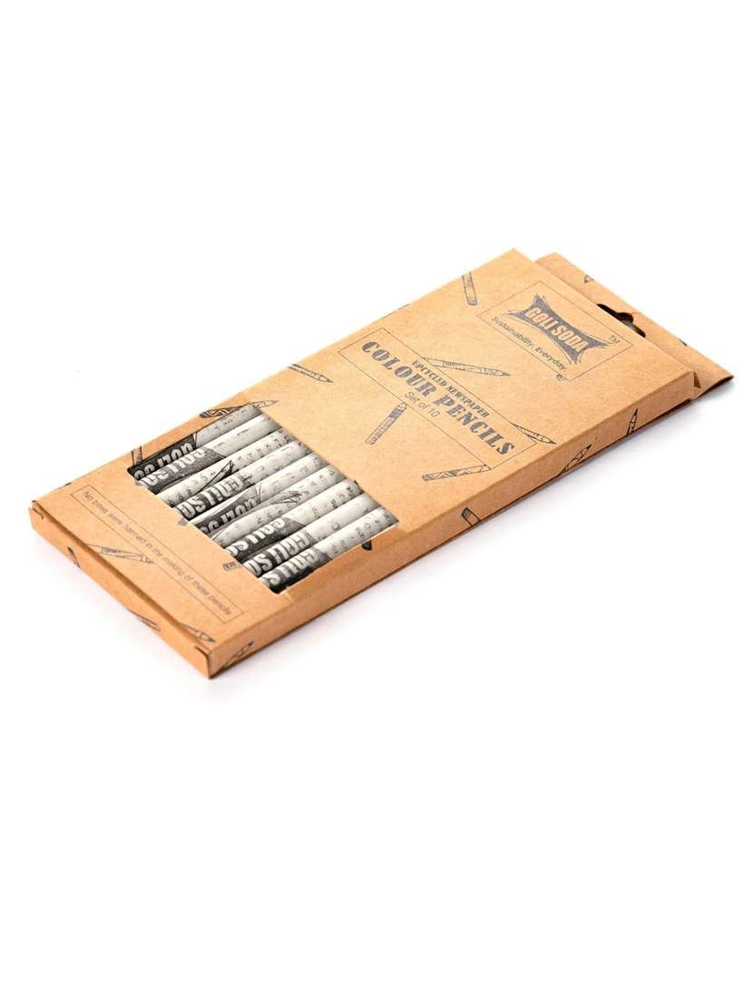 goli soda newspaper colour pencils ( 10 colours ) - 19389675 - Zoom Image - 0