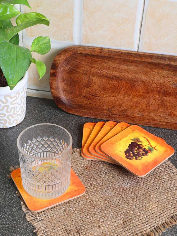 printed coaster set - 19390143 - Zoom Image - 0