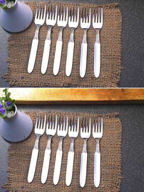 stainless steel kitchen fork