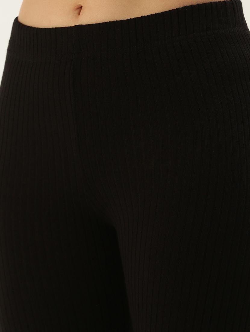 black solid legging - 19397164 - Standard Image - 5