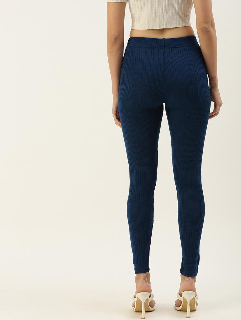 blue solid legging - 19397165 - Standard Image - 3