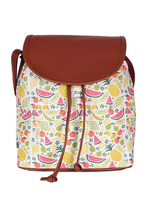 multi colored canvas sling bag - 19404324 - Standard Image - 0