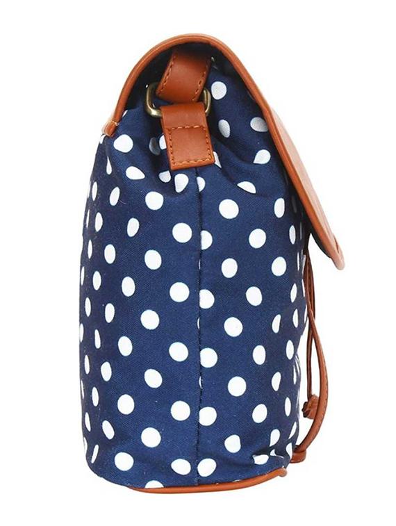 blue canvas sling bag - 19404338 - Standard Image - 3