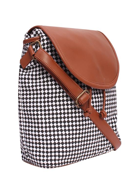 black canvas sling bag - 19404375 - Standard Image - 3