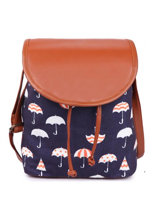 blue canvas sling bag - 19404390 - Standard Image - 0