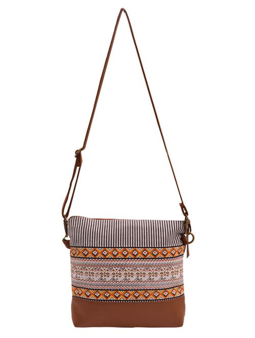 black canvas sling bag - 19404407 - Standard Image - 0