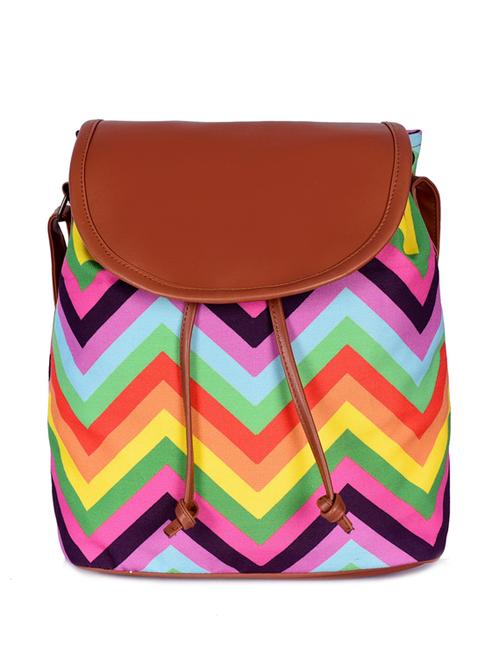 multi colored canvas sling bag - 19404451 - Standard Image - 0