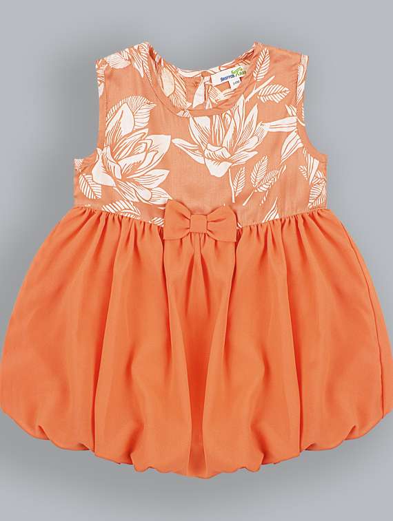 girls round neck sleeveless frock - 19406833 - Zoom Image - 0