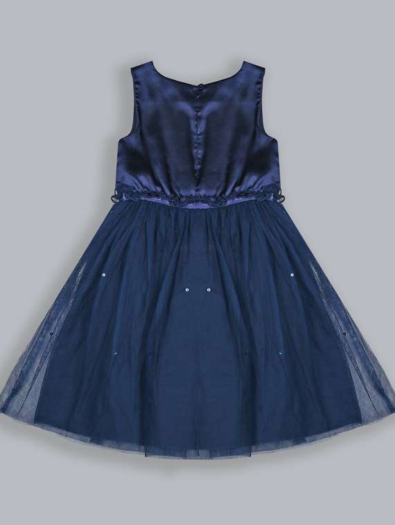 girls round neck sleeveless frock - 19406838 - Zoom Image - 0