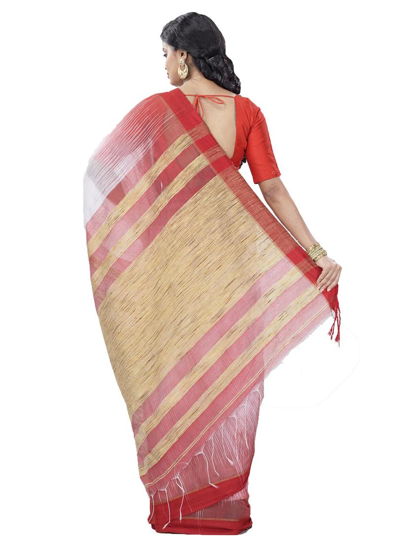 pack of 2 handloom sarees - 19407082 - Standard Image - 3