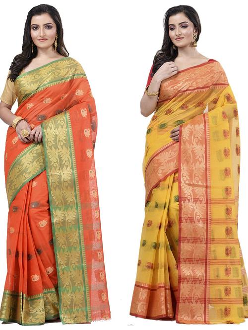 women's saree combo - 19407083 -  Standard Image - 0