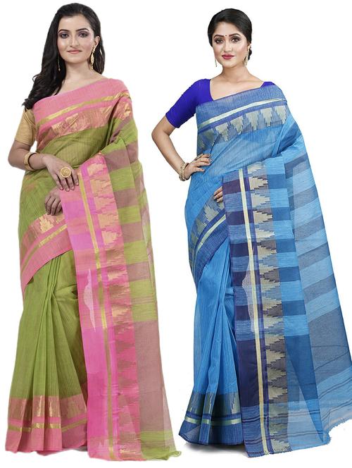 women's saree combo - 19407096 -  Standard Image - 0