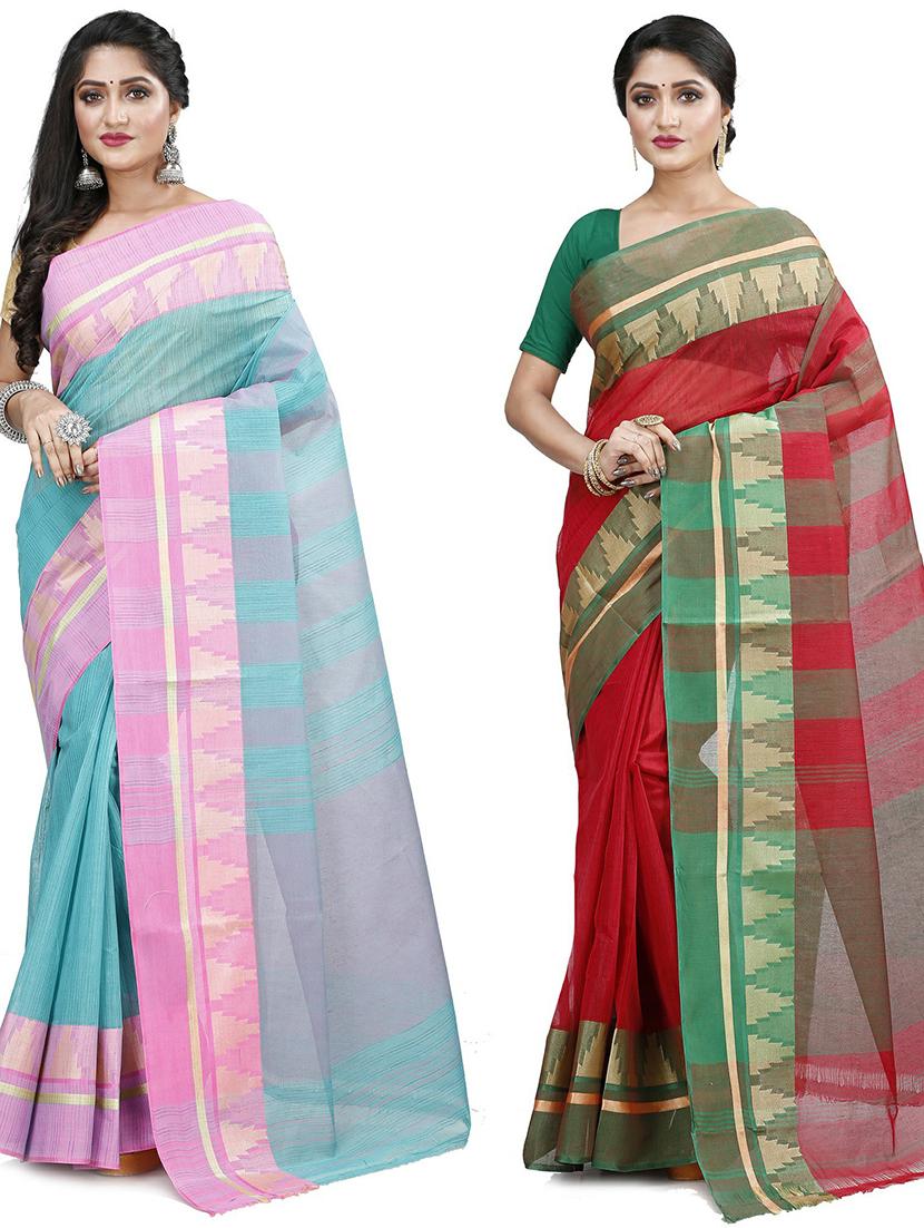 women's saree combo - 19407136 -  Zoom Image - 0