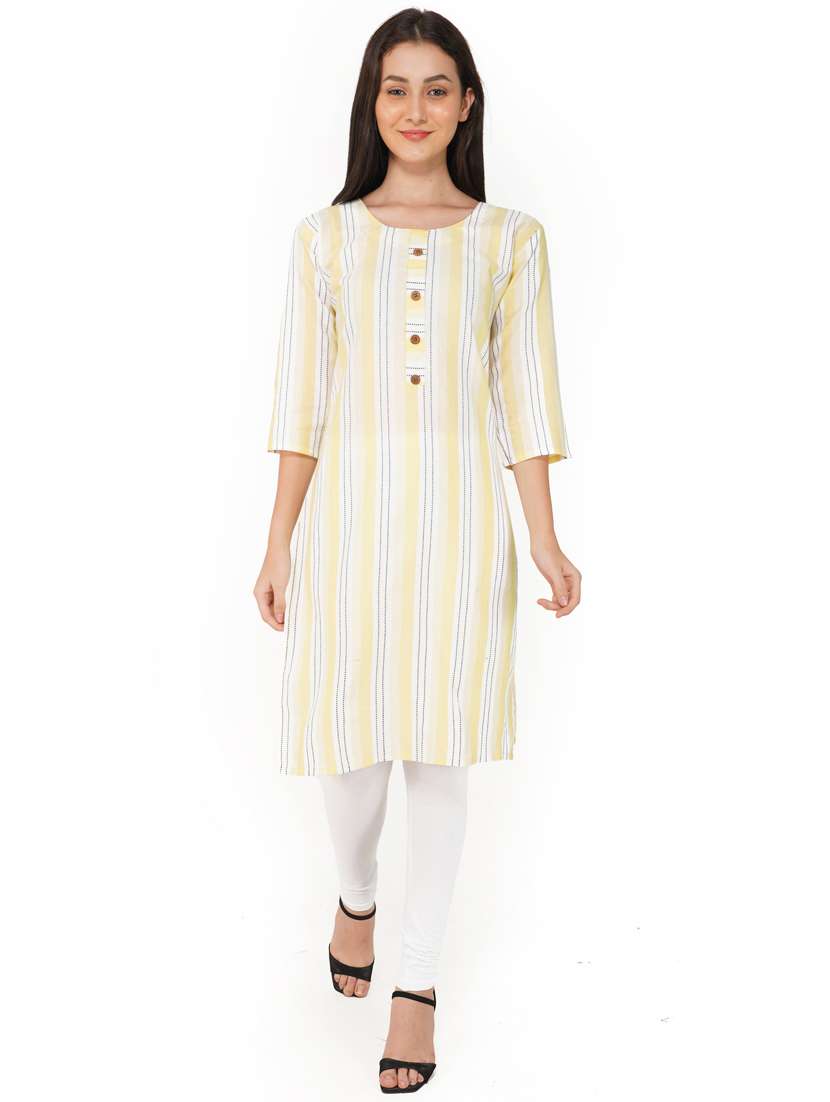 pack of 2 striped straight kurta - 19408312 -  Standard Image - 3