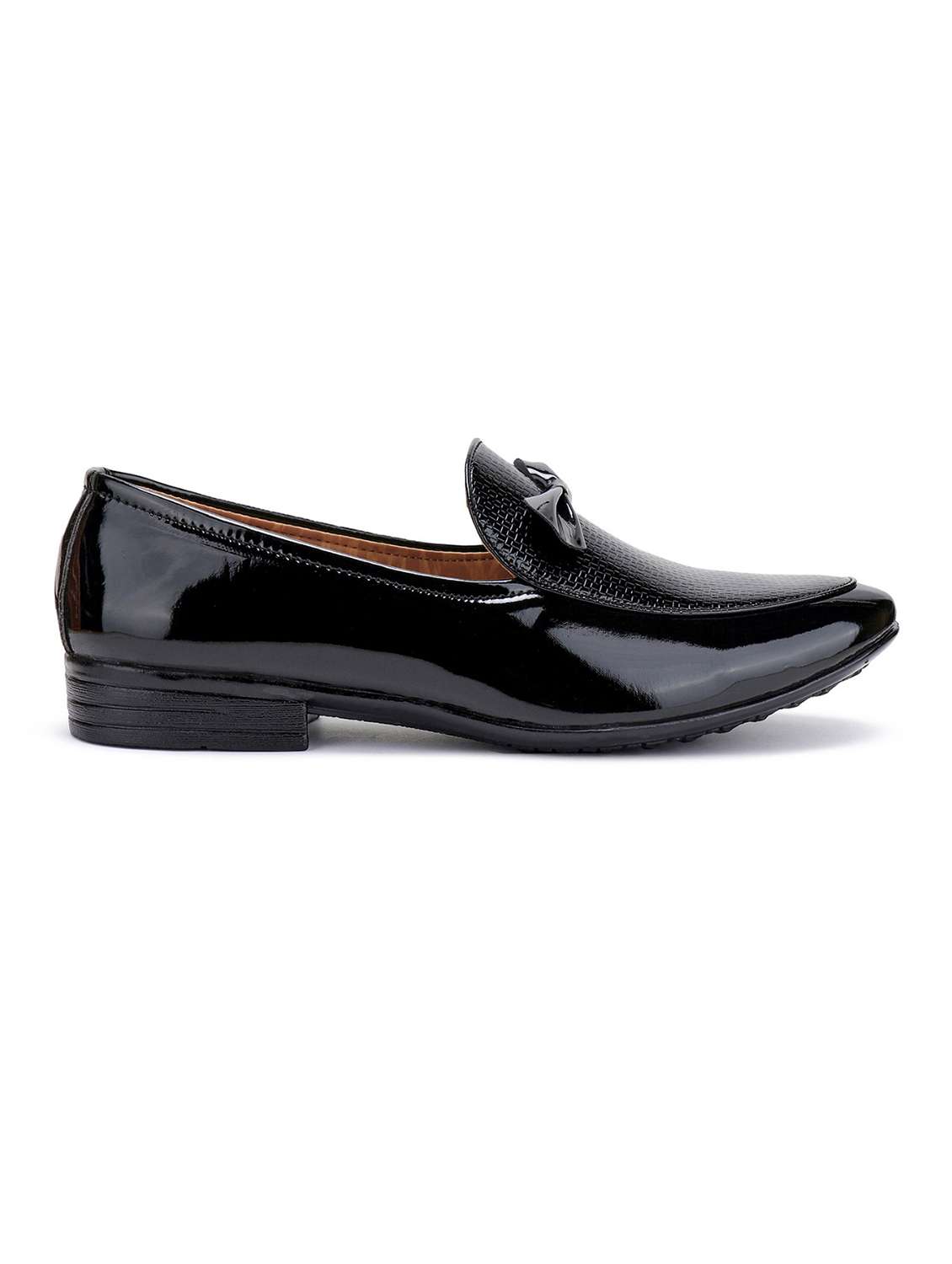 black canvas slip on loafers - 19408494 -  Standard Image - 3