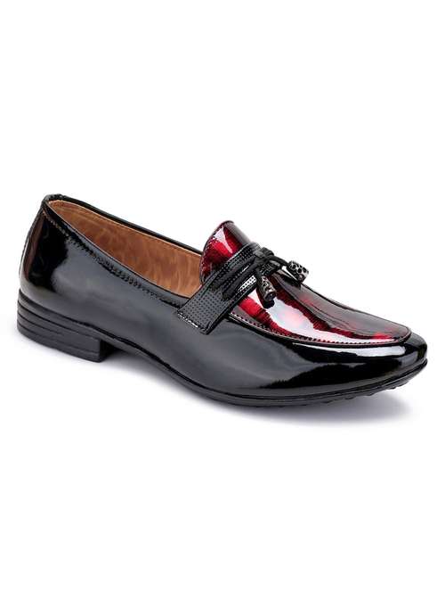 black canvas slip on loafers - 19408496 -  Standard Image - 0