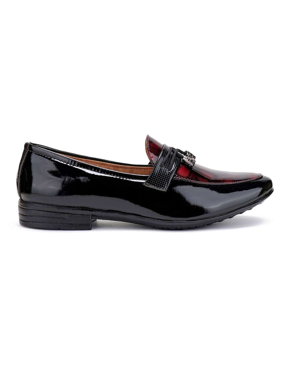 black canvas slip on loafers - 19408496 -  Standard Image - 3