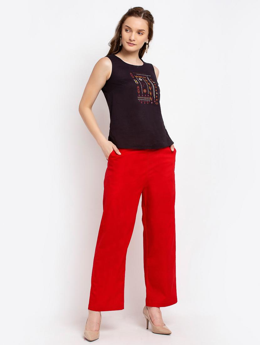 pack of 2 solid trousers - 19408999 - Standard Image - 3