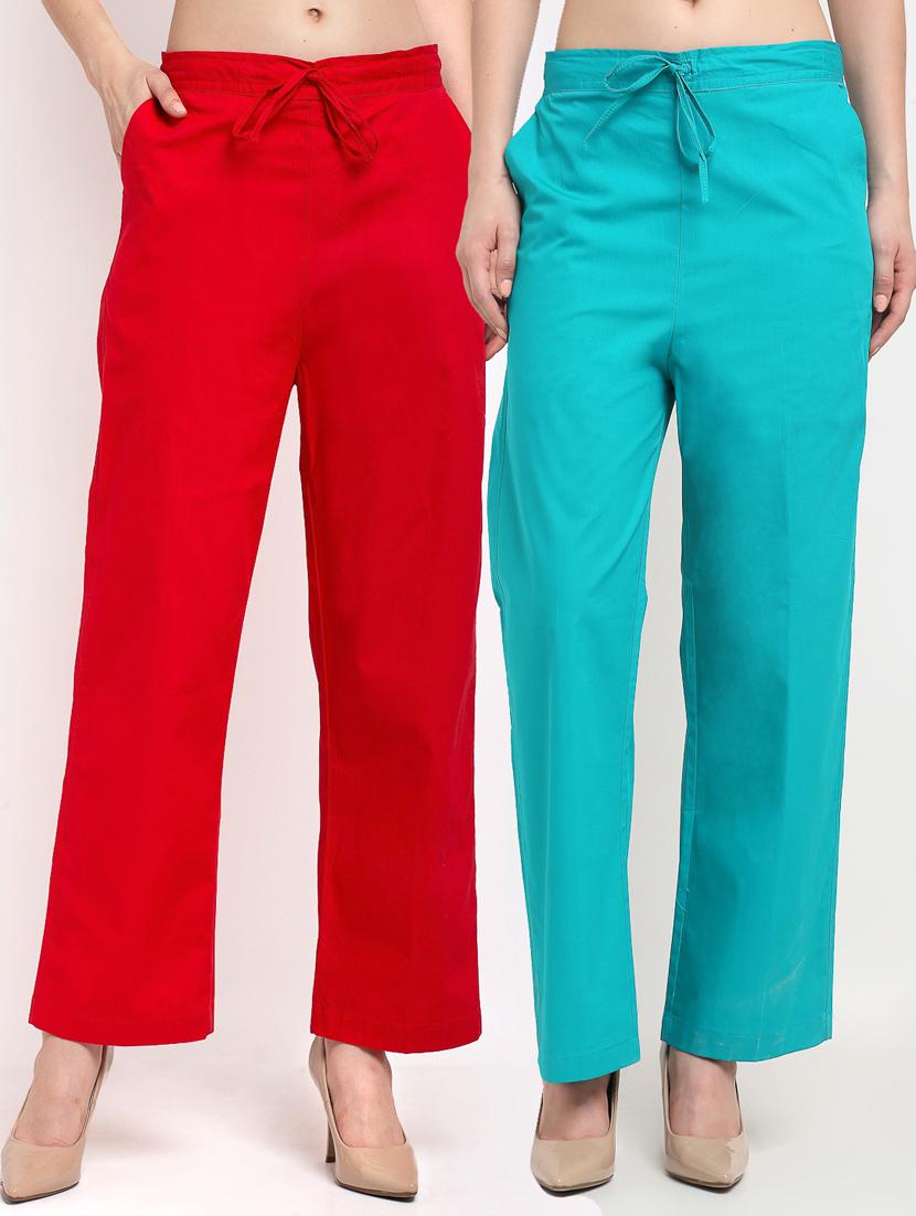 pack of 2 solid trousers - 19409004 - Zoom Image - 0