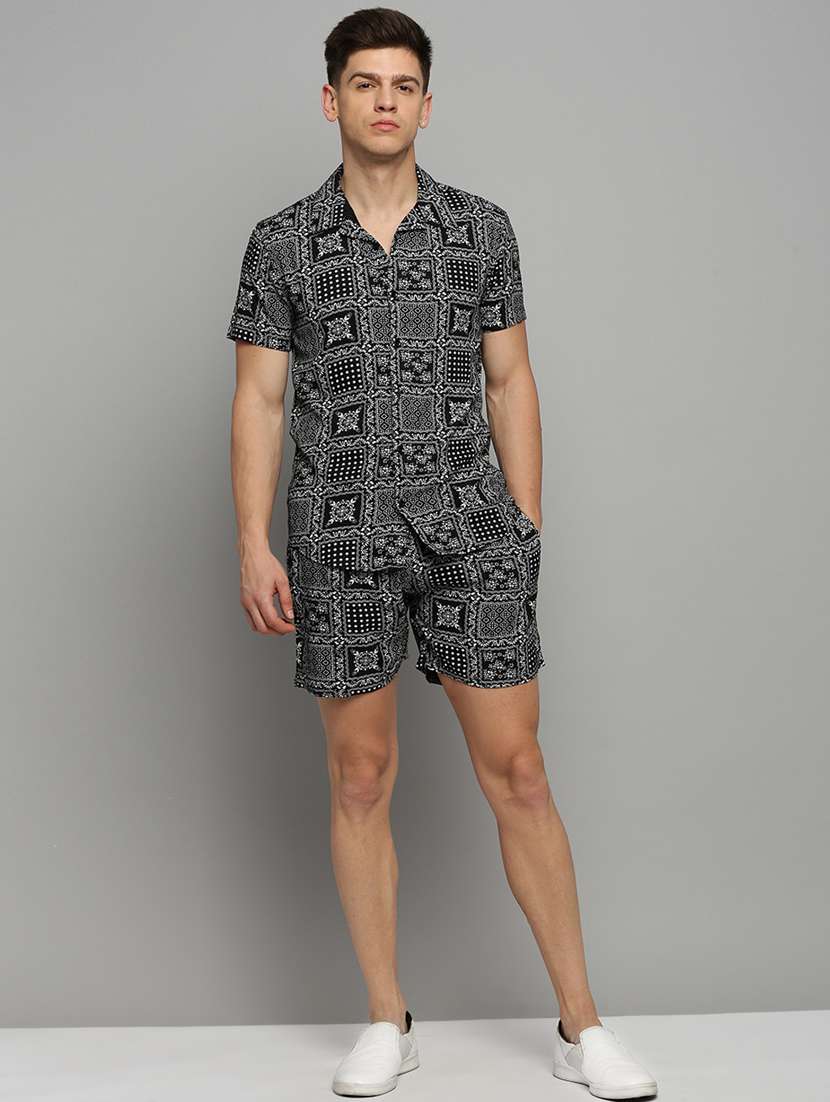 men printed loungewear - 19409431 - Zoom Image - 0