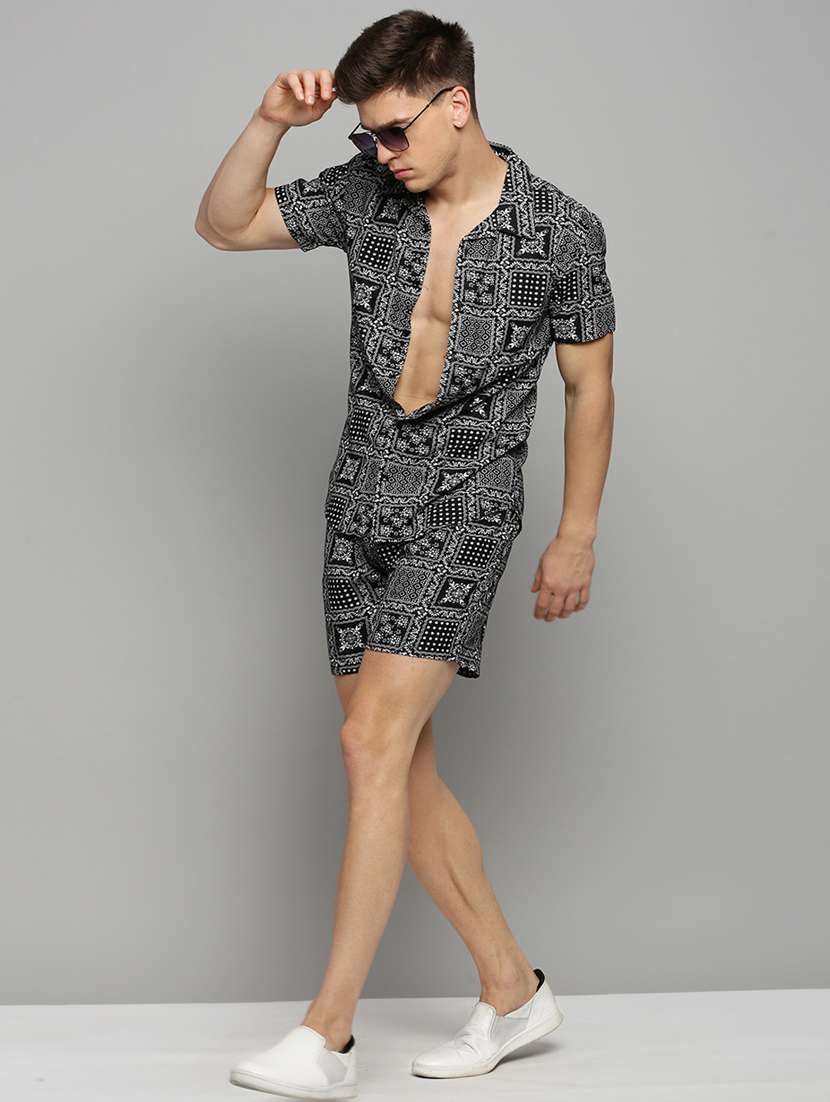 men printed loungewear - 19409431 - Standard Image - 3