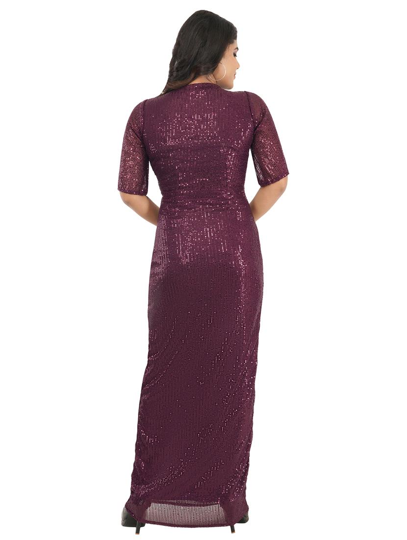 women's bodycon solid dress - 19409699 - Standard Image - 3