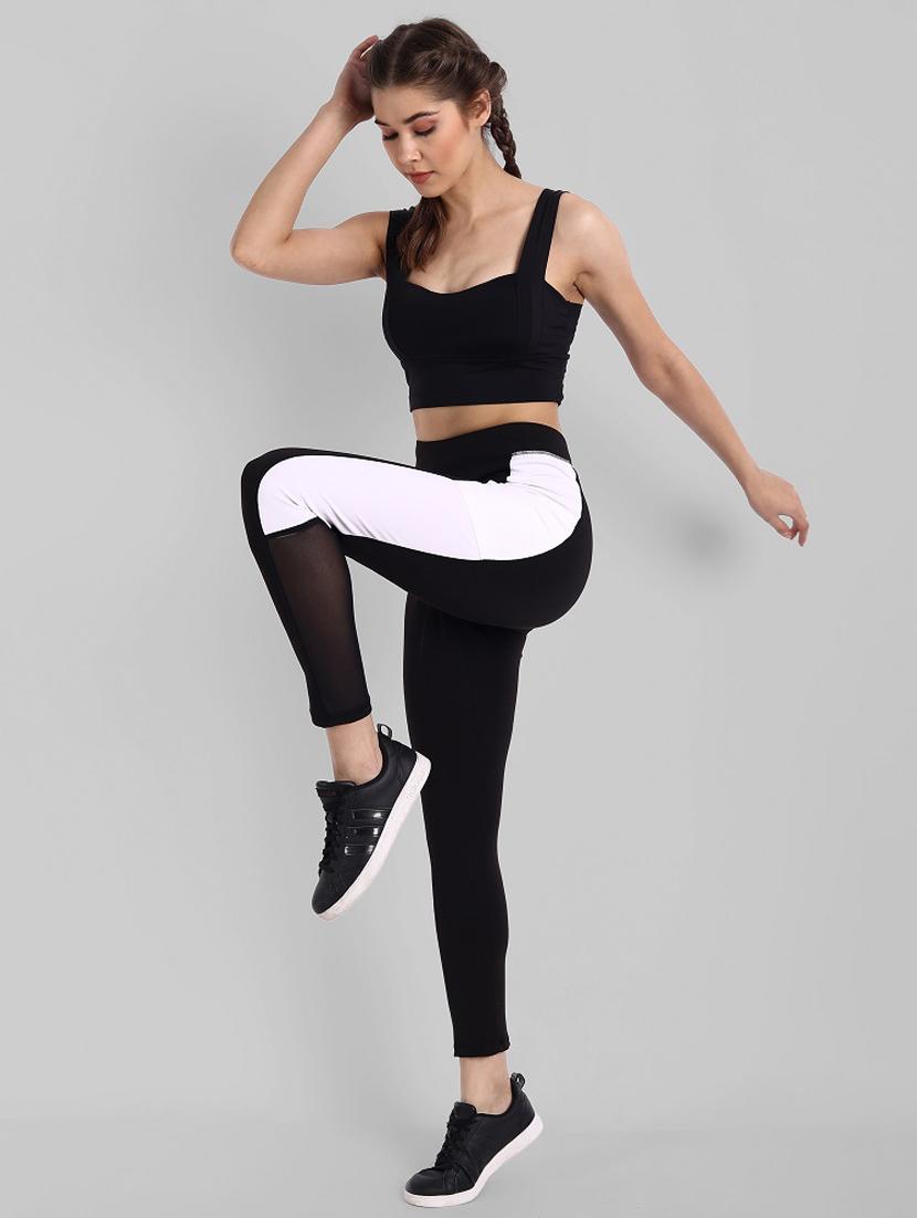 high rise color block yoga pants track pant - 19409709 - Standard Image - 3