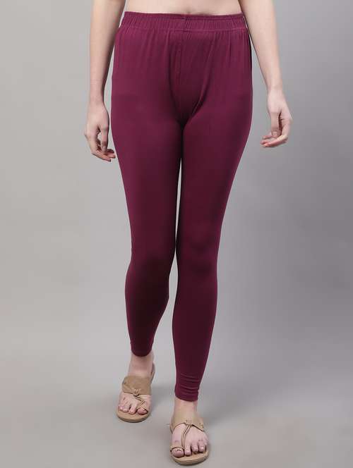purple cotton leggings - 19409742 -  Standard Image - 0