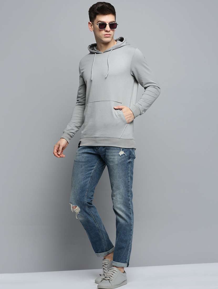mens plain sweatshirt - 19409761 -  Standard Image - 3