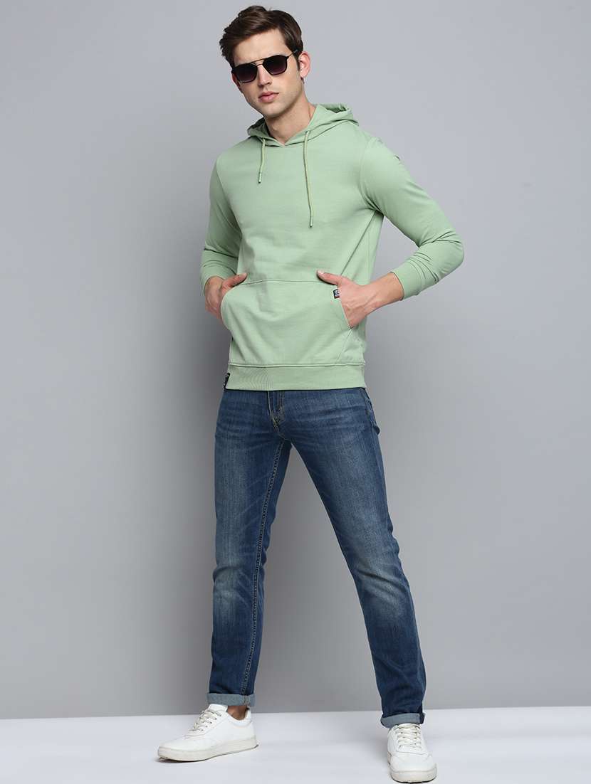 mens plain sweatshirt - 19409831 -  Standard Image - 3