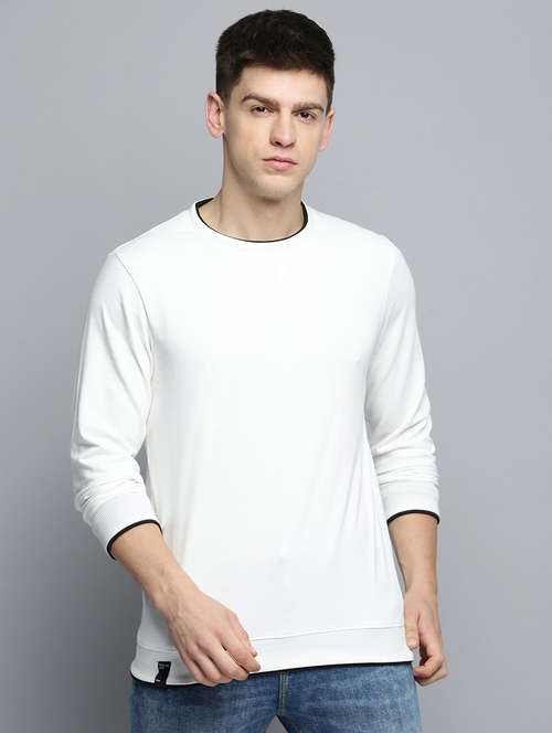 mens plain sweatshirt - 19409834 - Standard Image - 0