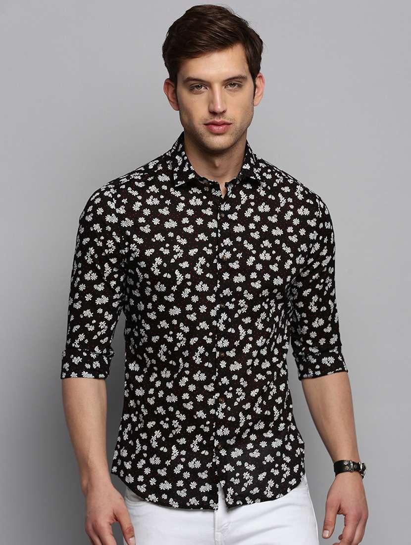 mens florals casual shirt - 19409864 - Zoom Image - 0