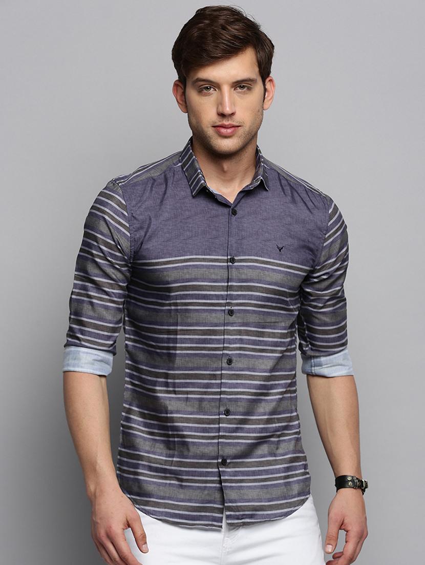 mens stripes casual shirt - 19409865 -  Zoom Image - 0