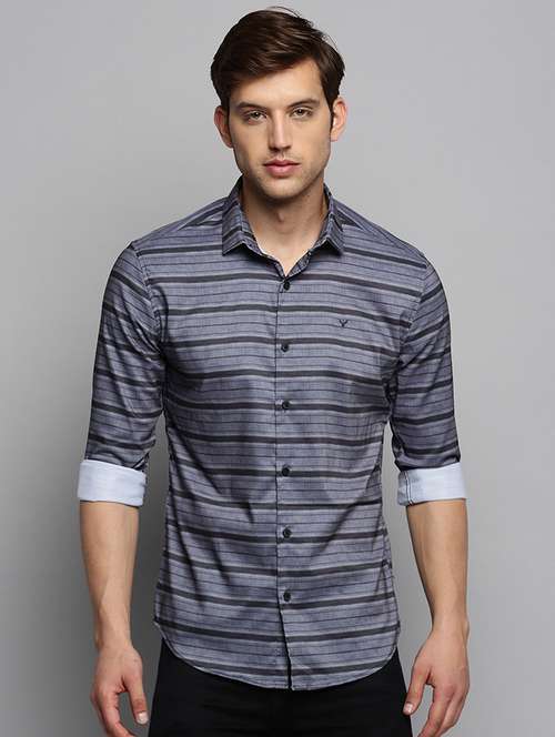 mens stripes casual shirt - 19409871 -  Standard Image - 0
