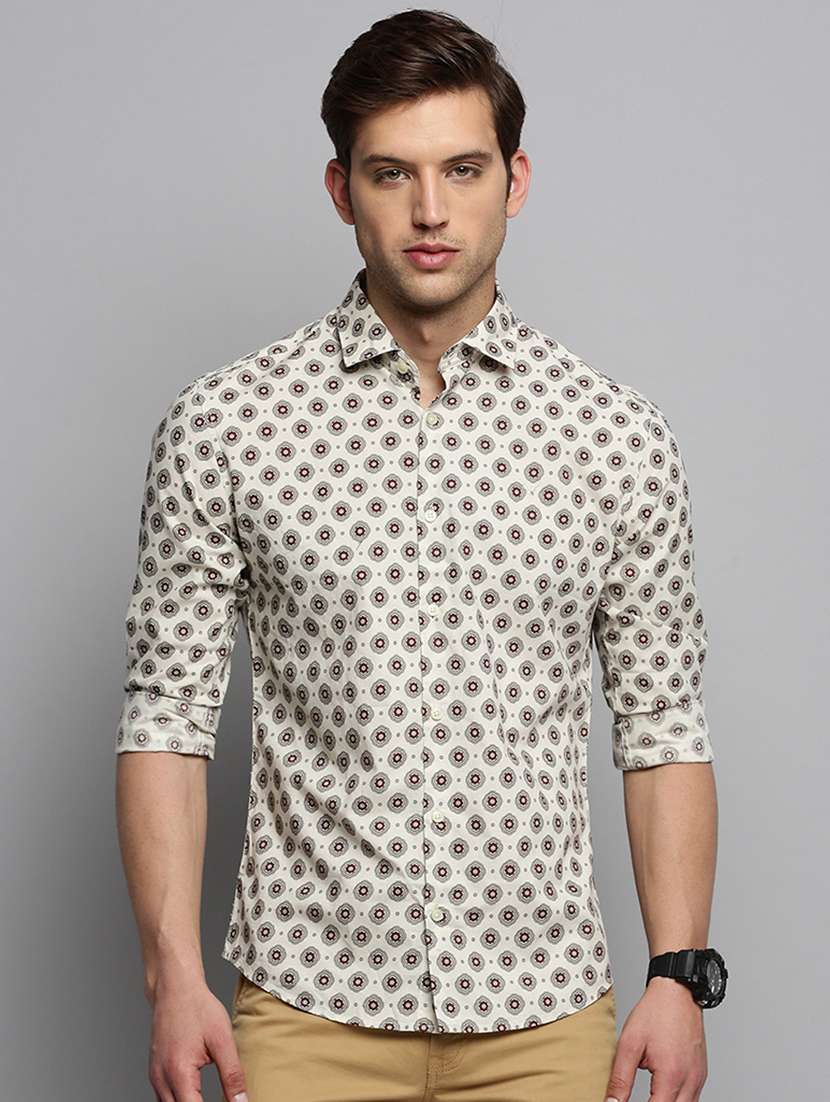 mens printed casual shirt - 19409898 -  Zoom Image - 0
