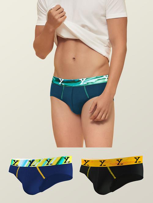 pack of 3 solid briefs - 19411224 -  Standard Image - 0