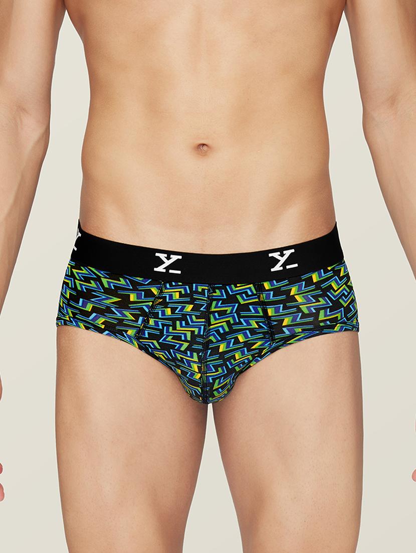 black printed trunk brief  - 19411281 -  Zoom Image - 0