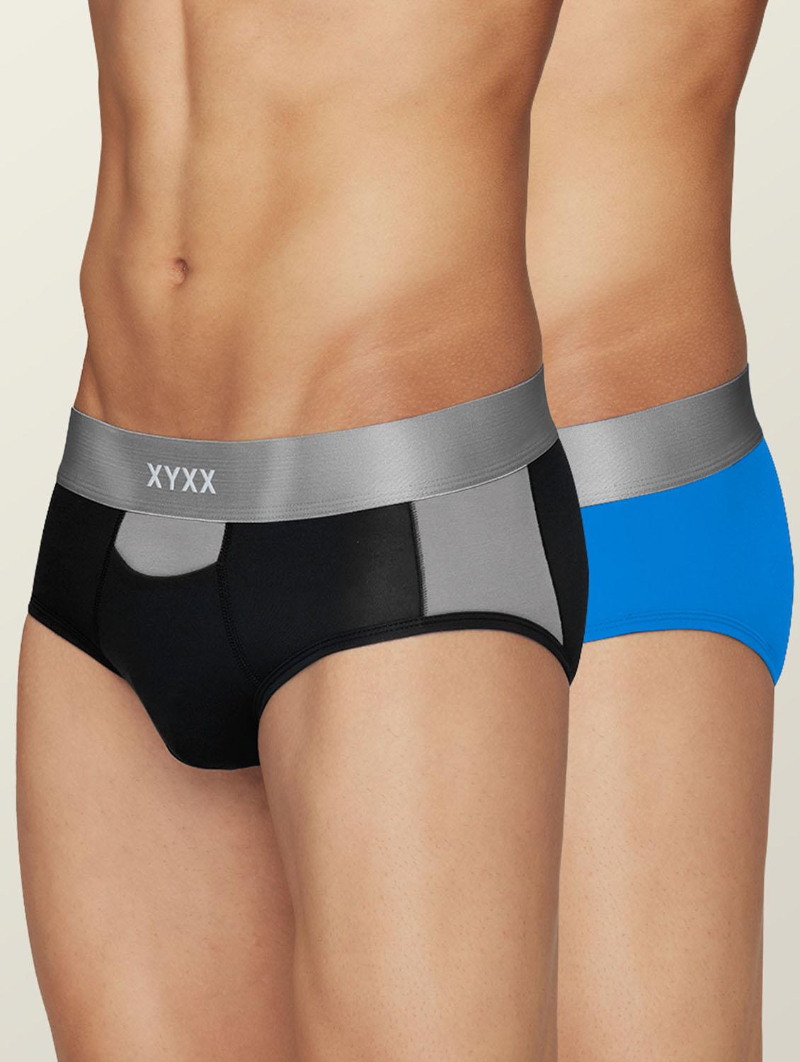 pack of 2 color block briefs - 19411464 -  Zoom Image - 0