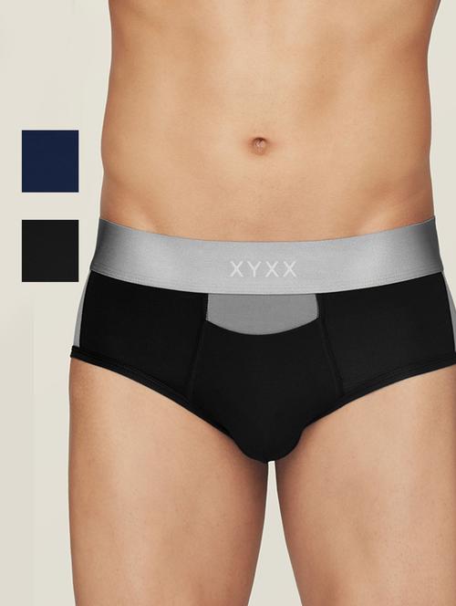 pack of 3 solid briefs - 19411483 -  Standard Image - 0