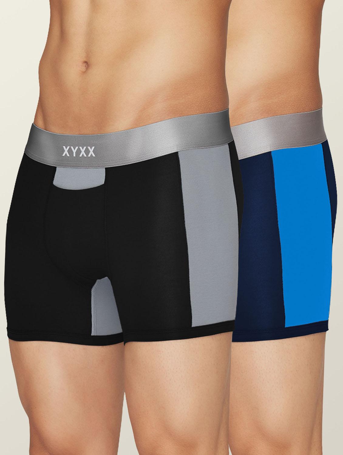 pack of 2 color block trunks - 19411508 -  Zoom Image - 0