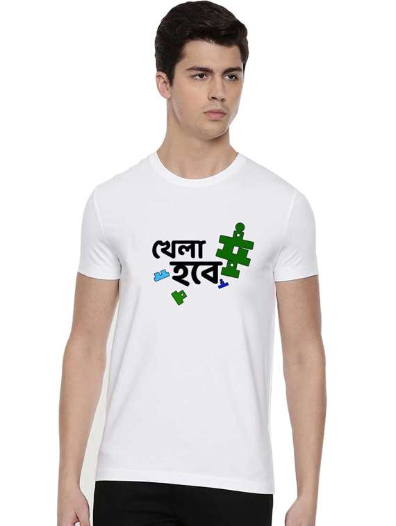 printed cotton regular t-shirt
