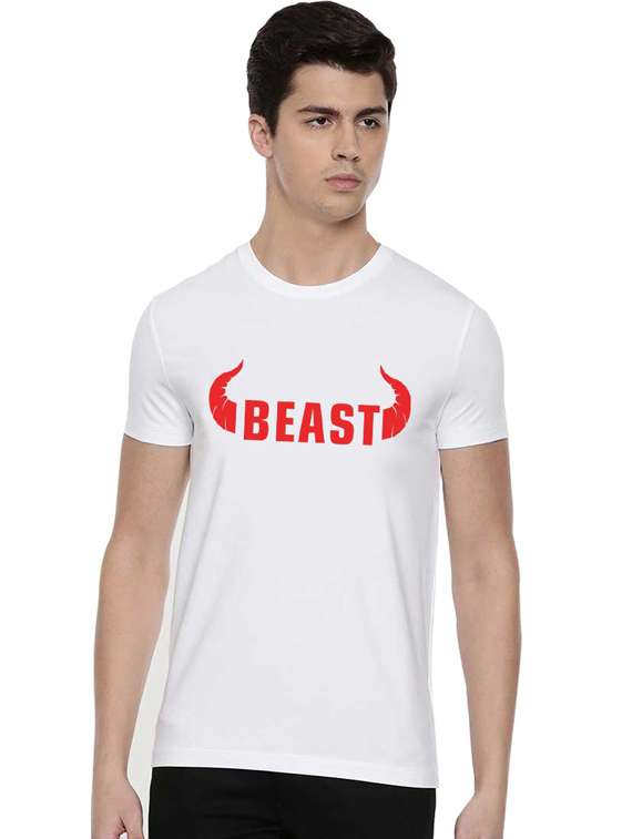 printed cotton regular t-shirt