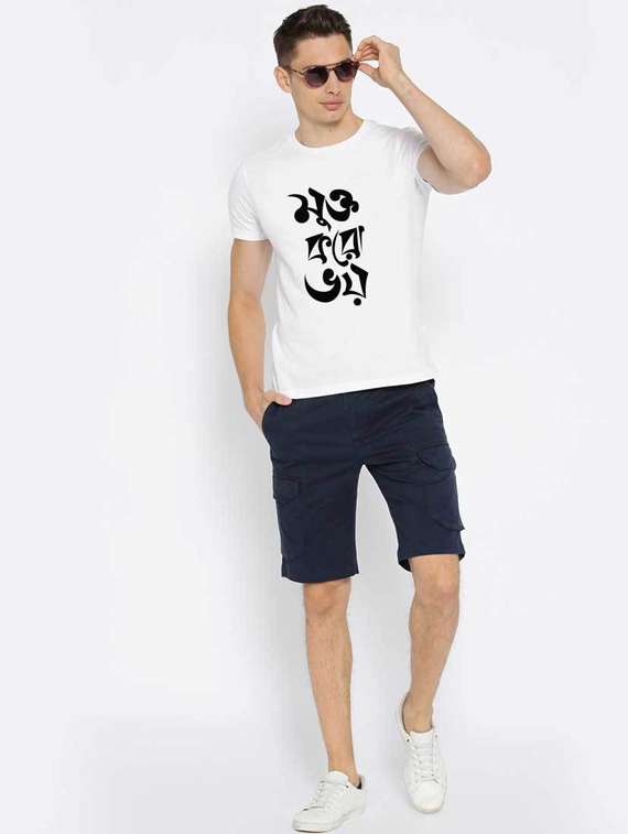 printed cotton regular t-shirt - 19412021 -  Standard Image - 3